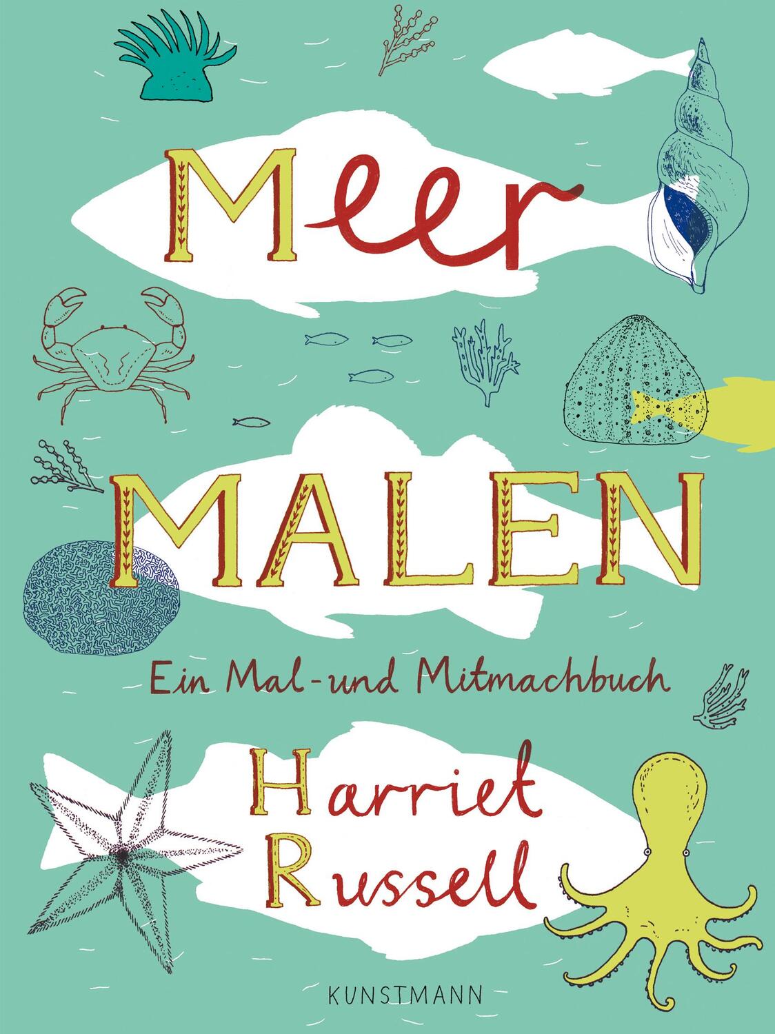 Cover: 9783888979422 | Meer malen | Ein Mal- und Mitmachbuch | Harriet Russell | Buch | 2014