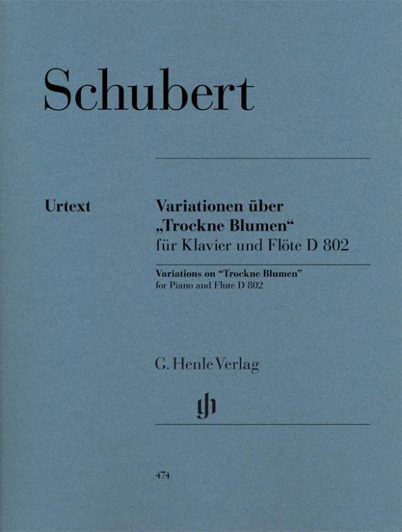Cover: 9790201804743 | Schubert, Franz - Variationen über "Trockne Blumen" e-moll op....