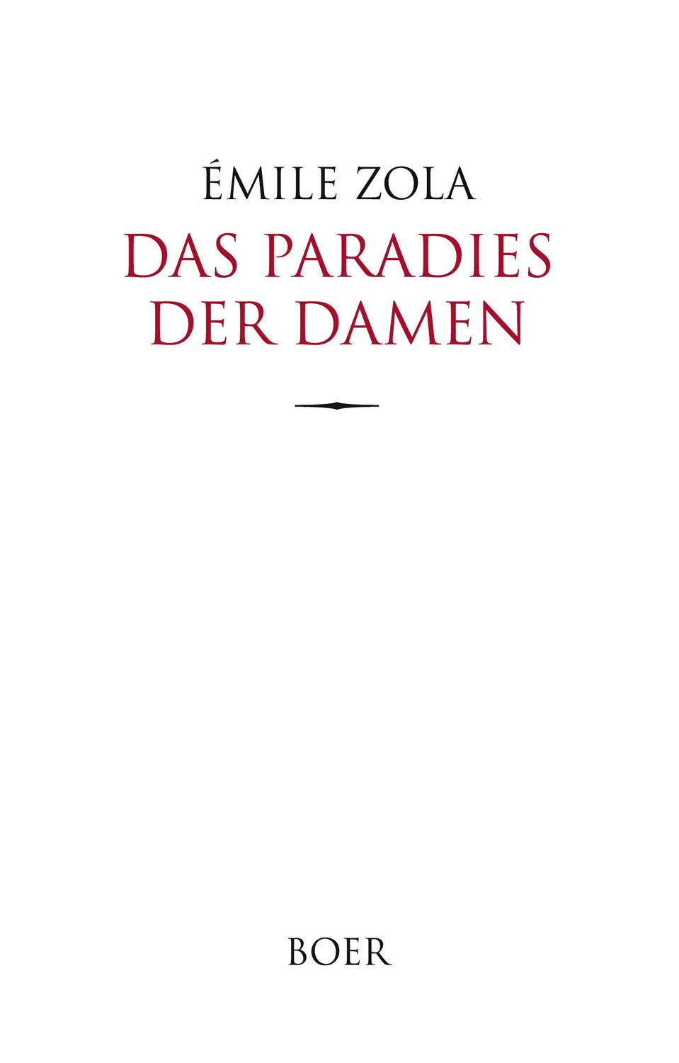 Cover: 9783966623421 | Das Paradies der Damen | Émile Zola | Buch | 436 S. | Deutsch | 2023