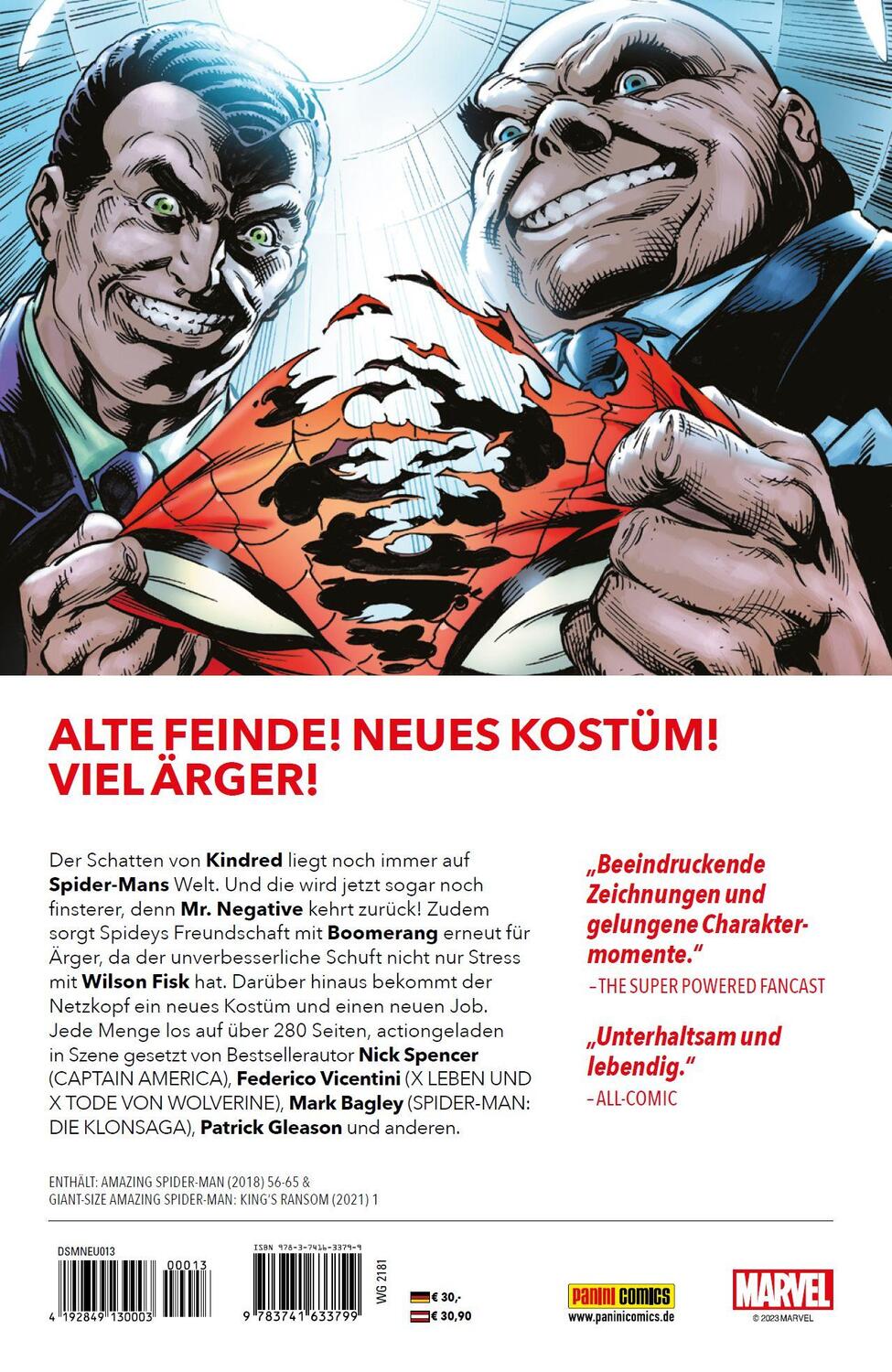 Rückseite: 9783741633799 | Spider-Man - Neustart 13 | Bd. 13: Jäger des verlorenen Artefakts