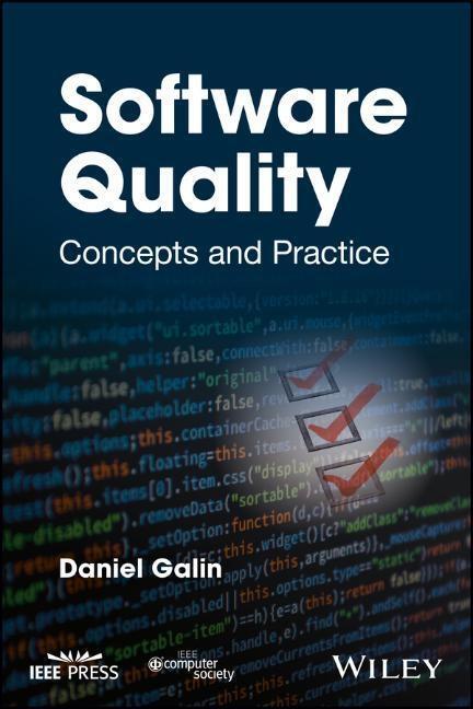 Cover: 9781119134497 | Software Quality | Concepts and Practice | Daniel Galin | Buch | 2018