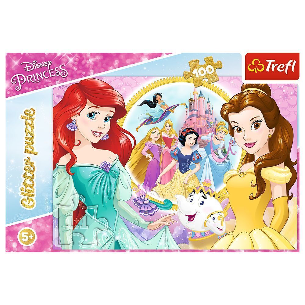 Bild: 5900511148190 | Disney Arielle die Meerjungfrau Glitterpuzzle, Bella und Arielle...