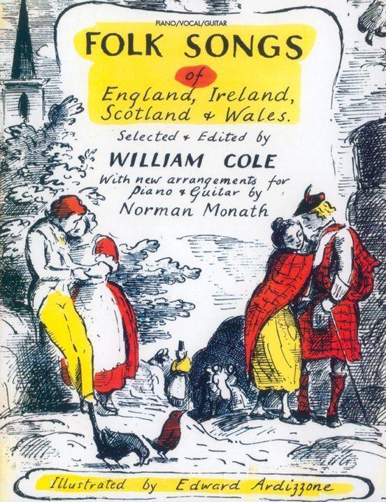 Cover: 9780897249553 | Folk Songs of England, Ireland, Scotland & Wales: Piano/Vocal/Guitar