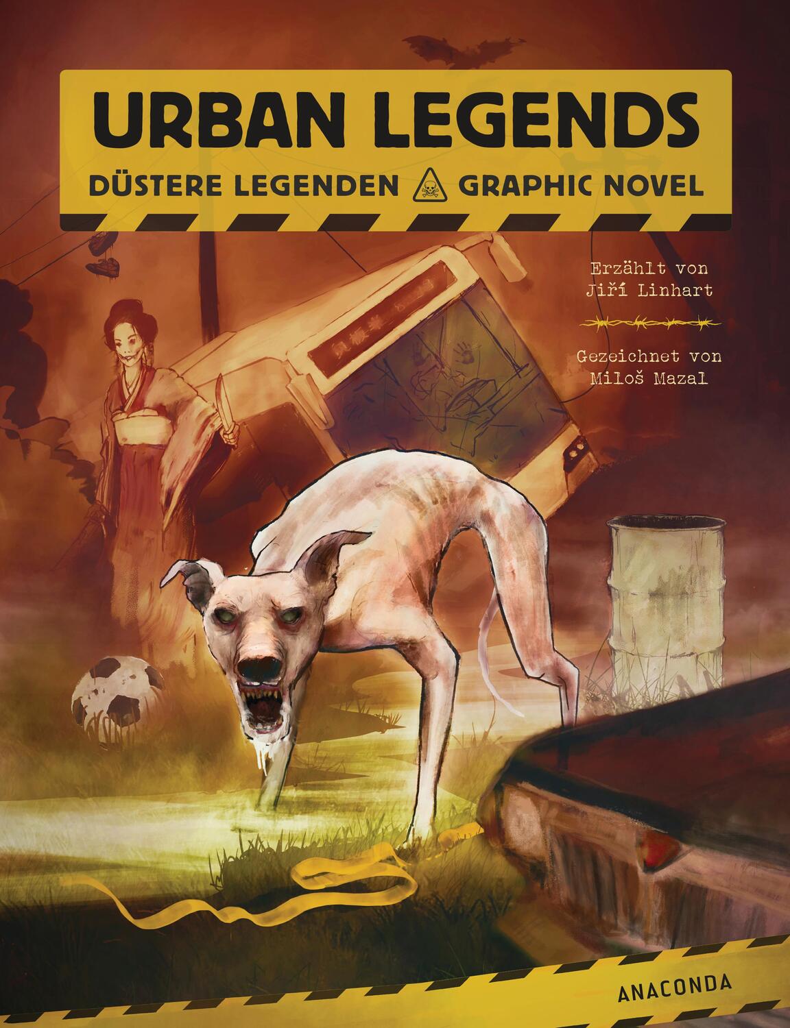 Cover: 9783730609057 | Urban Legends | Düstere Legenden Graphic Novel | Jirí Linhart | Buch