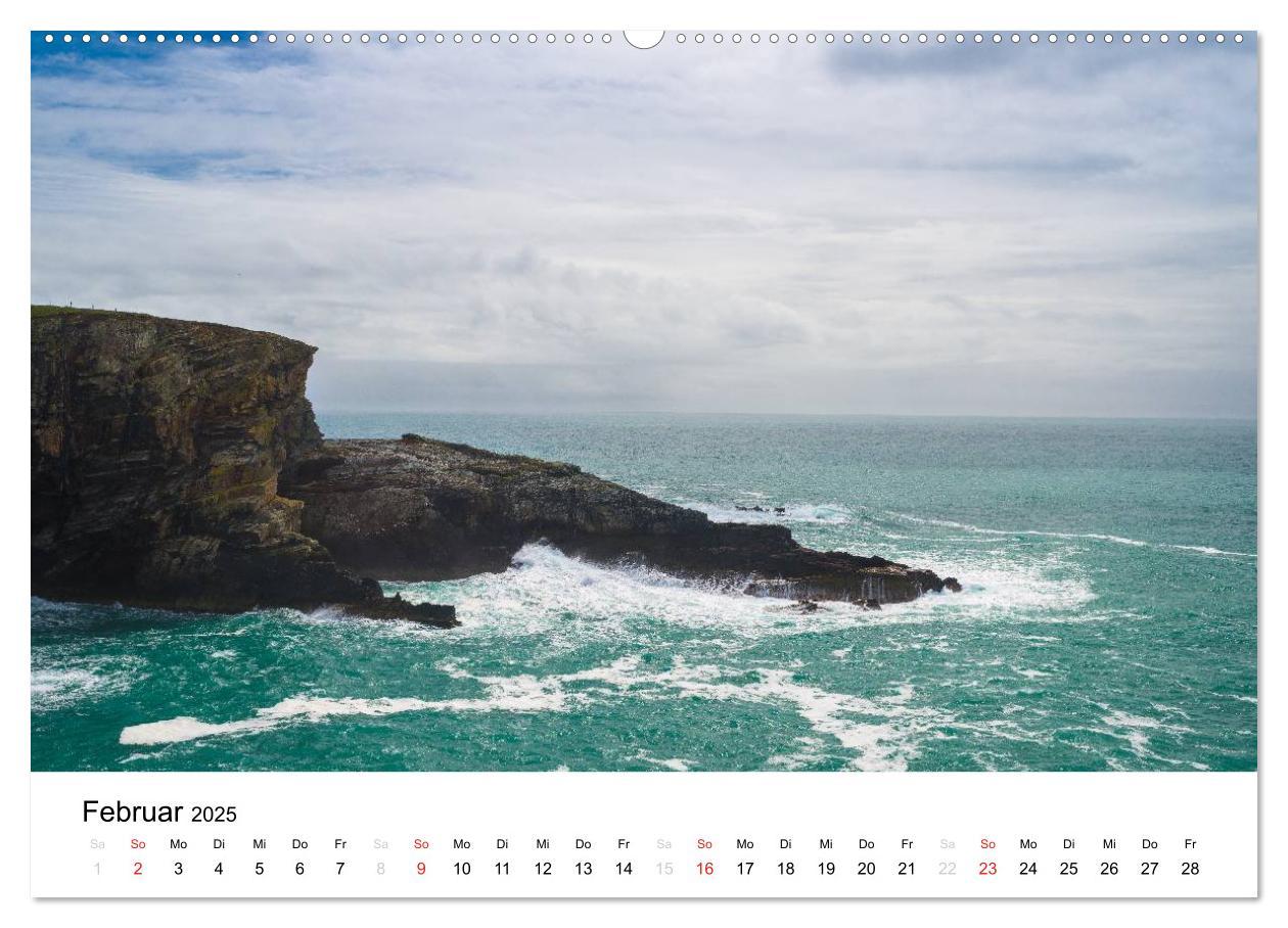 Bild: 9783435825554 | Irland. Wild Atlantic Views. (Wandkalender 2025 DIN A2 quer),...