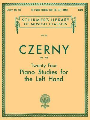 Cover: 73999524604 | 24 Studies for the Left Hand, Op. 718 | William Scharfenberg | Buch