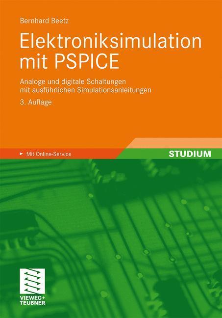 Cover: 9783834802385 | Elektroniksimulation mit PSPICE | Bernhard Beetz | Taschenbuch | 2007