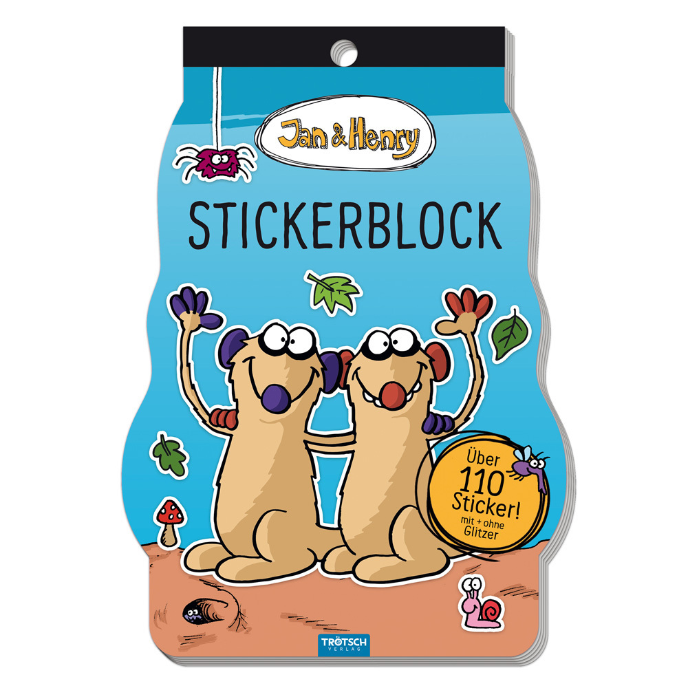 Cover: 4251901590275 | Trötsch Jan und Henry Stickerblock | Trötsch Verlag GmbH &amp; Co.KG