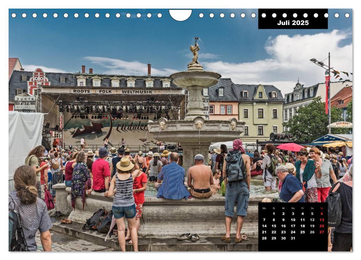 Bild: 9783435557714 | Rudolstadt - Schwarza (Wandkalender 2025 DIN A4 quer), CALVENDO...