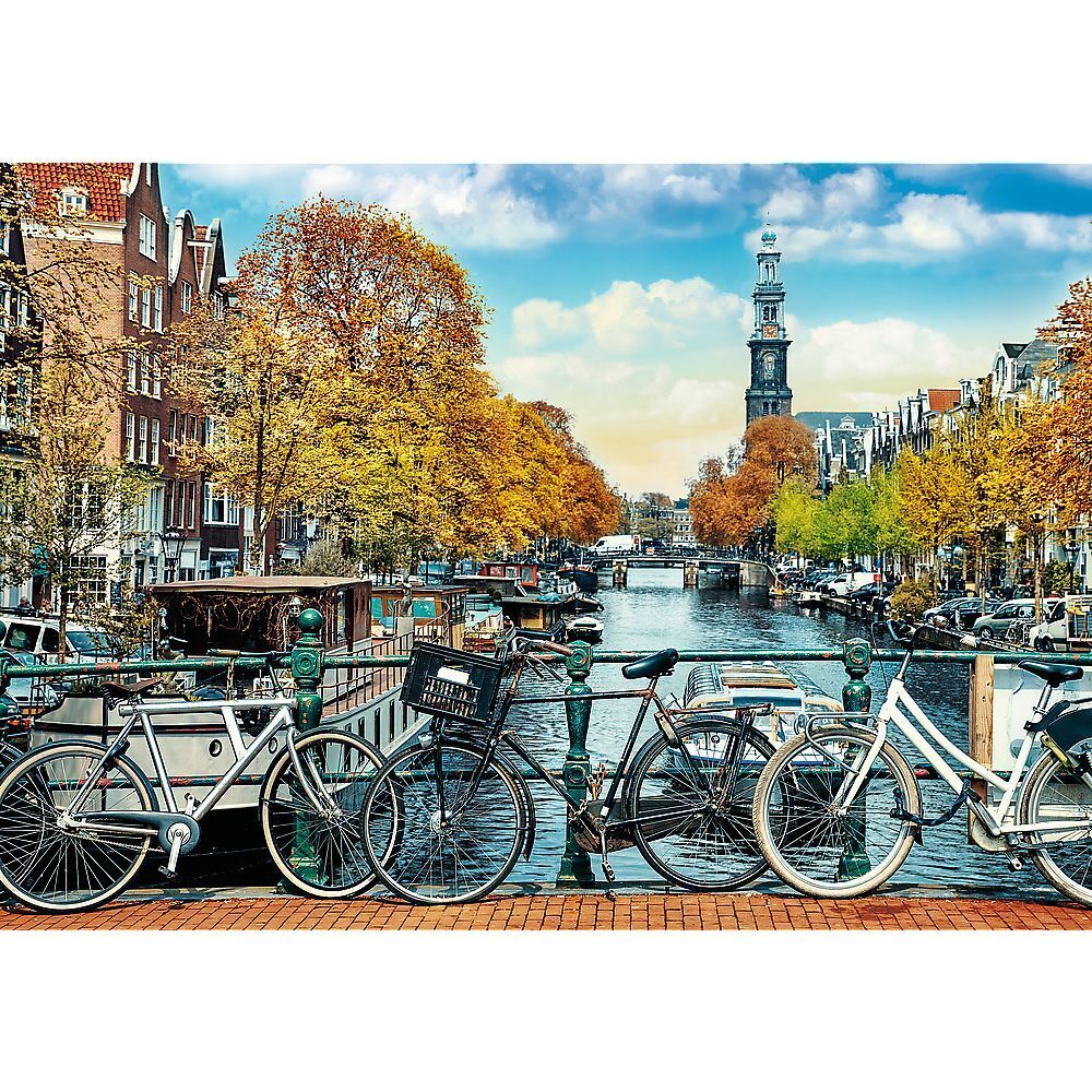 Bild: 5900511107029 | UFT Puzzle 1000 - Wanderlust: Herbst in Amsterdam, Niederlande | Spiel