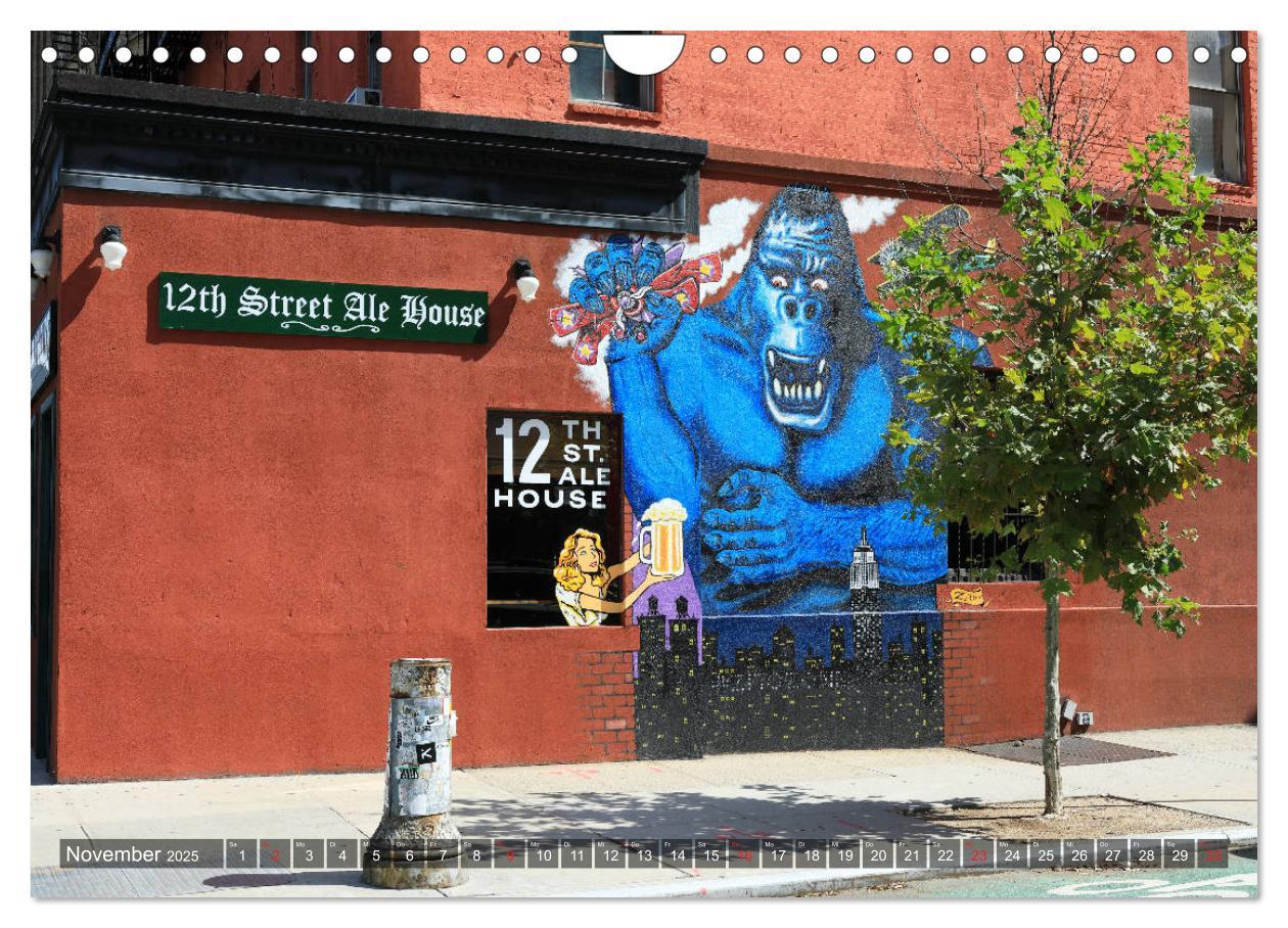 Bild: 9783435166800 | Straßenkunst in New York - Graffiti und Murals (Wandkalender 2025...