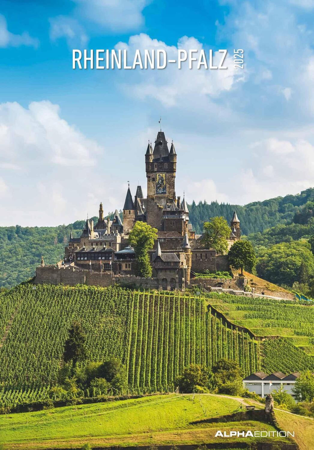 Cover: 4251732343200 | Rheinland-Pfalz 2025 - Bild-Kalender 23,7x34 cm - Regional-Kalender...
