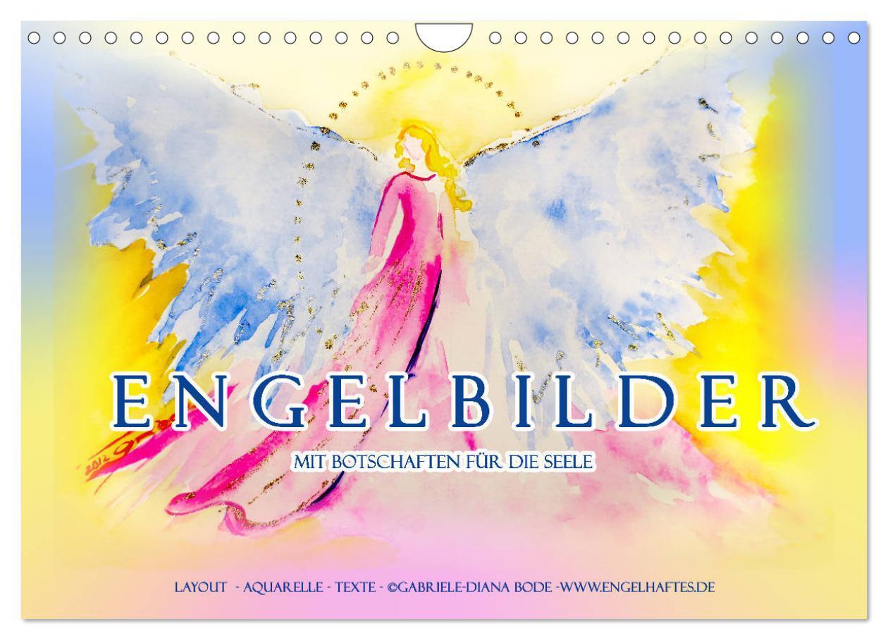 Cover: 9783675897083 | Engelbilder mit Botschaften für die Seele (Wandkalender 2024 DIN A4...