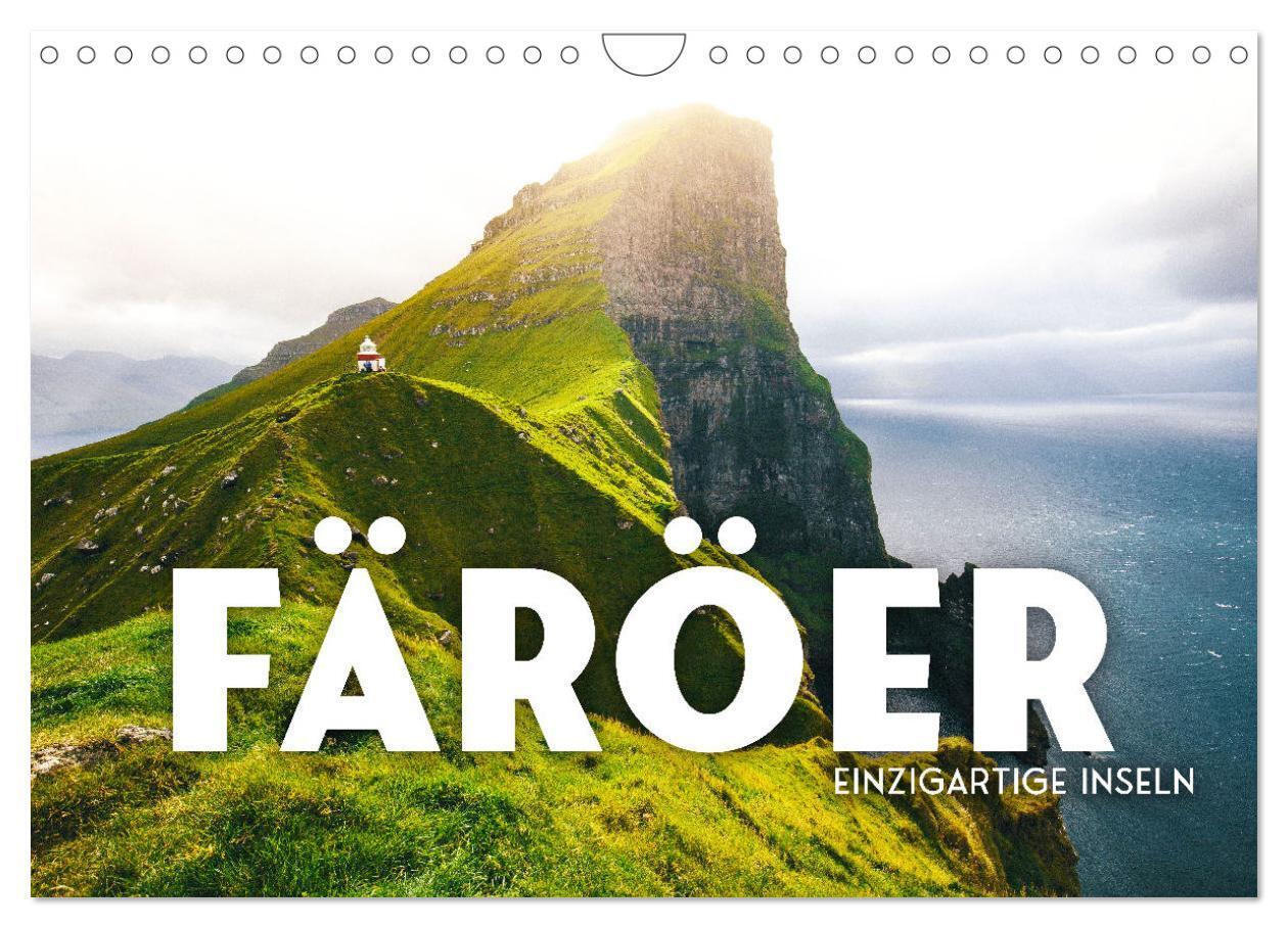 Cover: 9783675724815 | Färöer - Einzigartige Inseln (Wandkalender 2024 DIN A4 quer),...