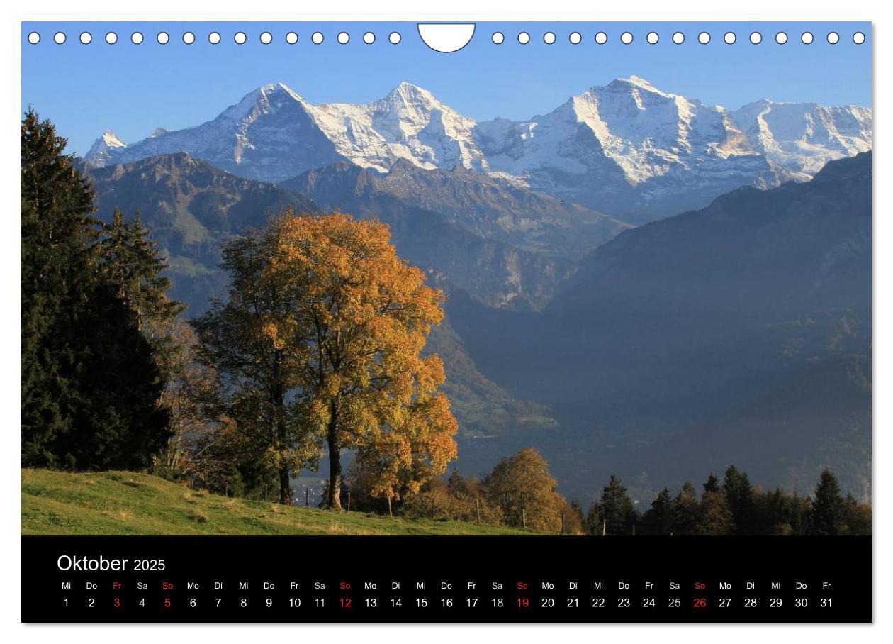 Bild: 9783435771059 | Berner Oberland (Wandkalender 2025 DIN A4 quer), CALVENDO...