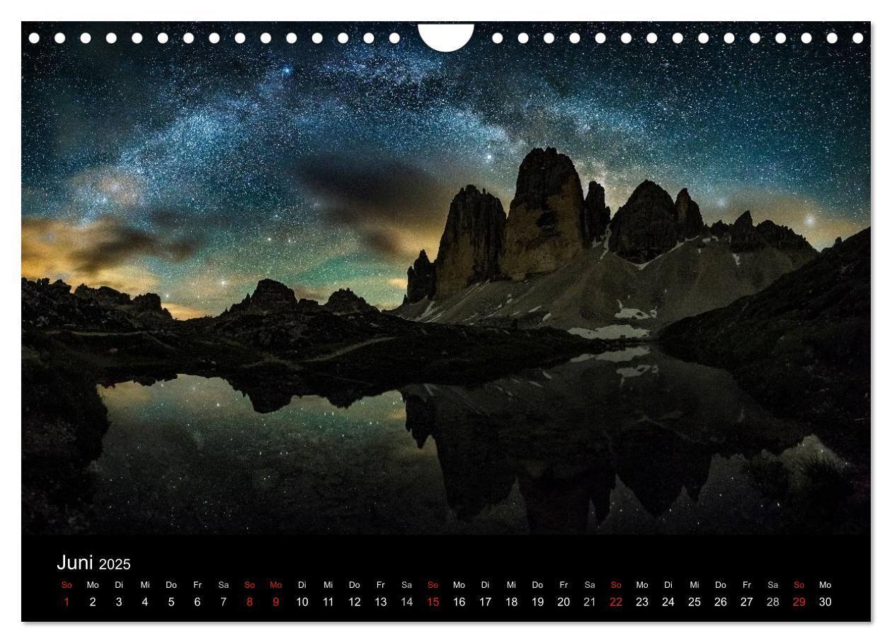 Bild: 9783435567836 | Sternensucher - Landschaft unter Sternen (Wandkalender 2025 DIN A4...