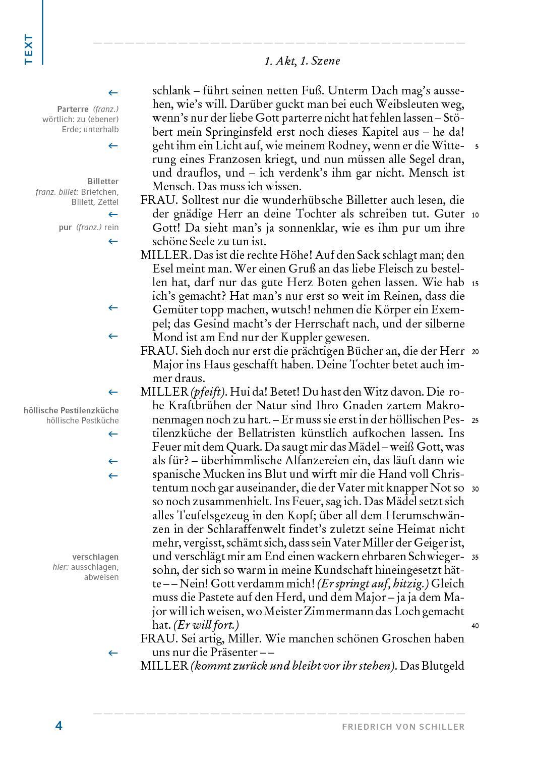 Bild: 9783872915030 | Kabale und Liebe | Hamburger Leseheft plus Königs Materialien | Buch