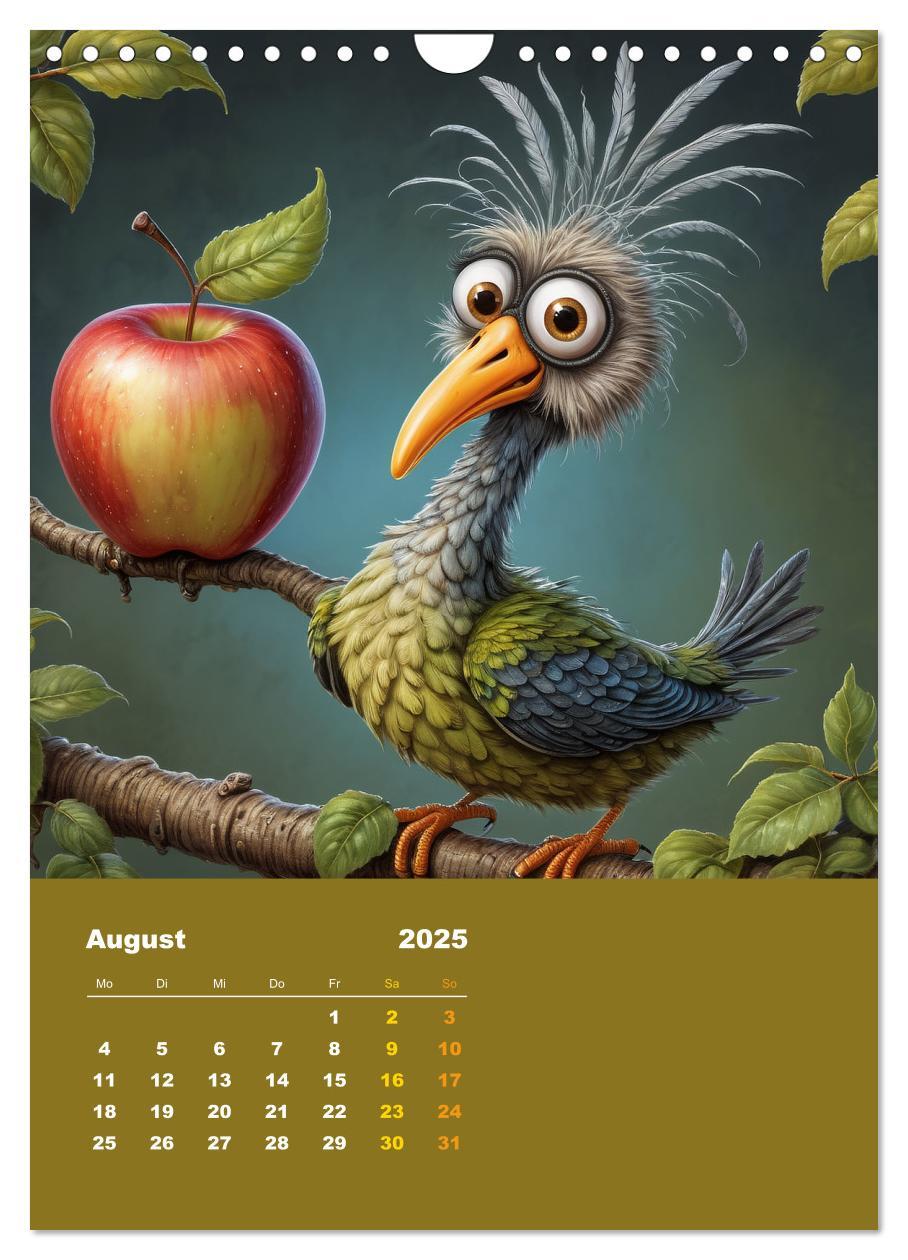 Bild: 9783457150160 | Diese schrägen Vögel (Wandkalender 2025 DIN A4 hoch), CALVENDO...