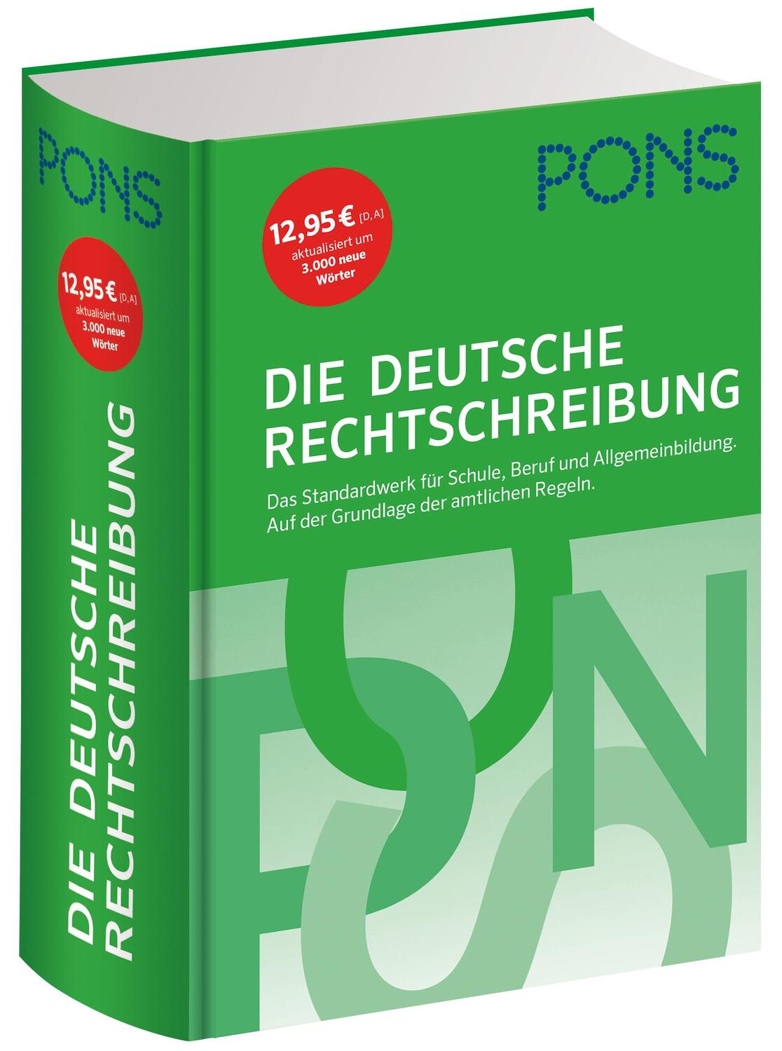 Cover: 9783125163478 | Pons Die deutsche Rechtschreibung | Buch | 1231 S. | Deutsch | 2022