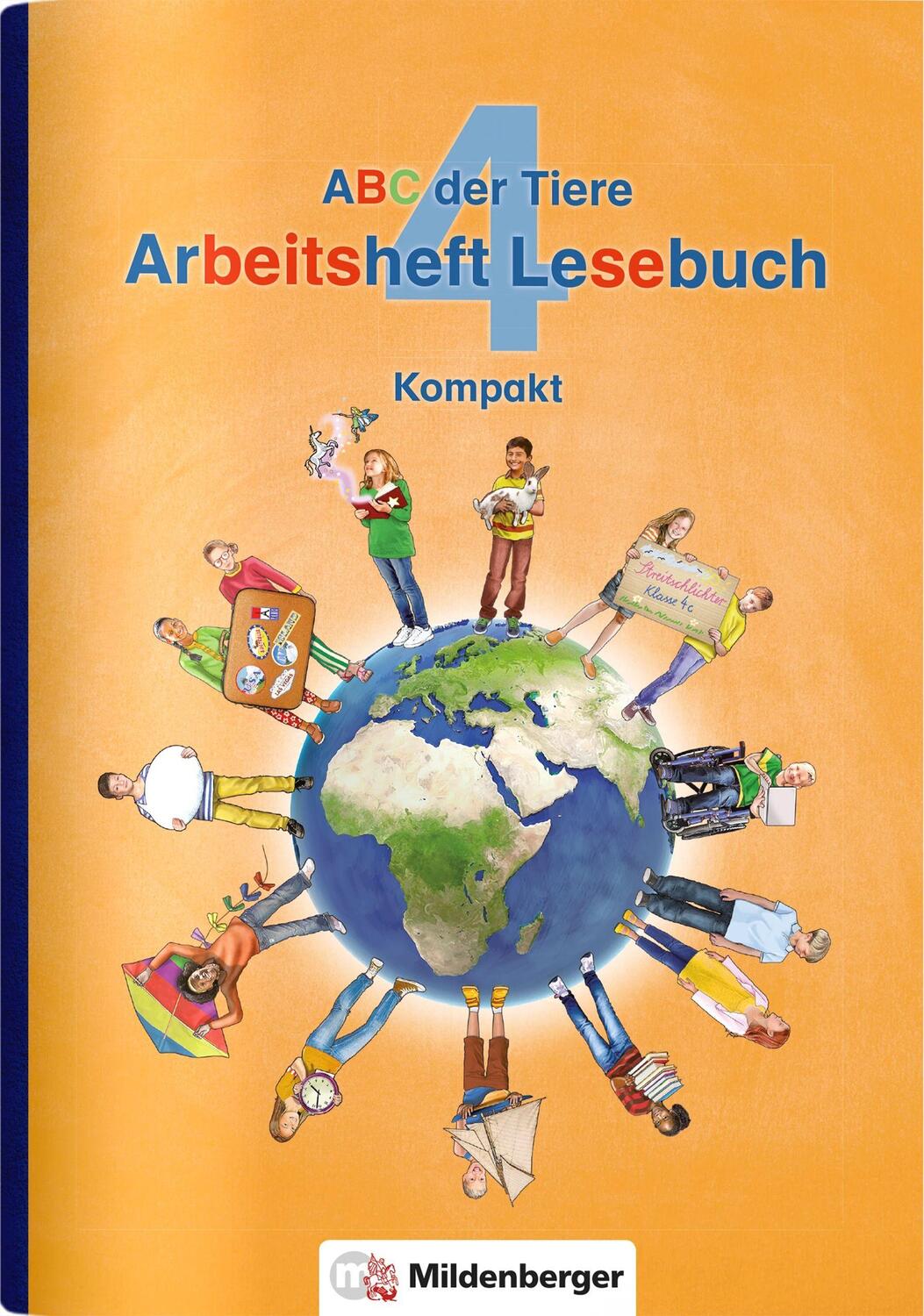 Cover: 9783619445325 | ABC der Tiere 4 - Arbeitsheft Lesebuch Kompakt | Förderausgabe | 80 S.