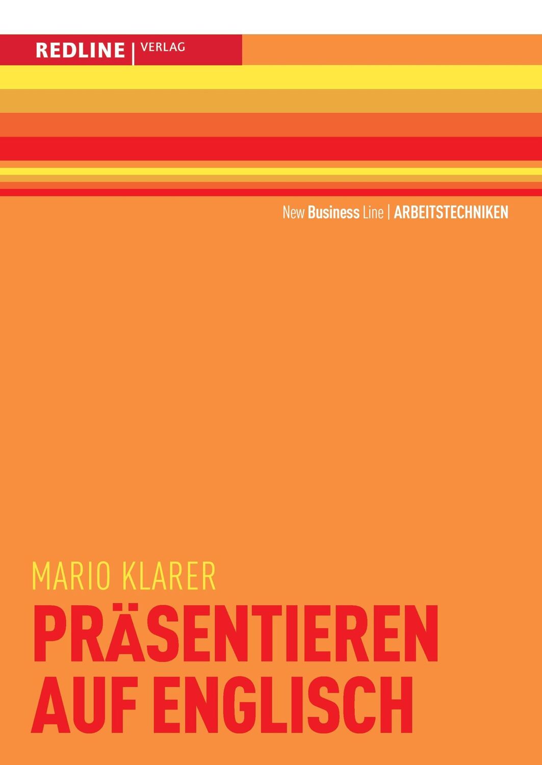 Cover: 9783868816600 | Präsentieren auf Englisch | Mario Klarer | Taschenbuch | Paperback