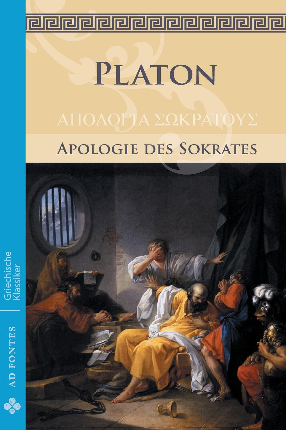 Cover: 9783945924235 | Apologie des Sokrates | Griechische Klassiker 1 | Platon | Taschenbuch