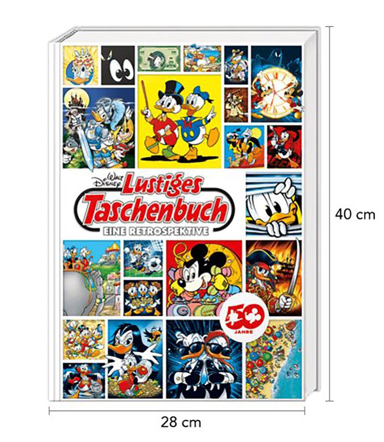 Cover: 9783841340474 | Lustiges Taschenbuch 50 Jahre LTB - Eine Retrospektive | Disney | Buch
