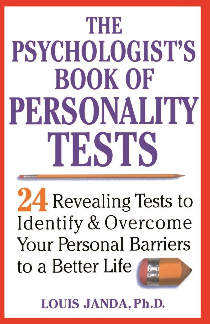 Cover: 9780471371021 | The Psychologist's Book of Personality Tests | Louis H. Janda (u. a.)
