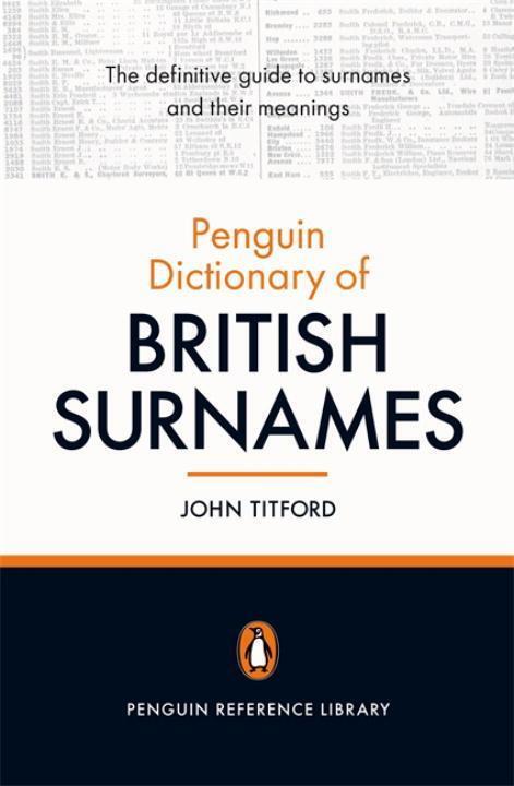 Cover: 9780141023205 | Titford, J: The Penguin Dictionary of British Surnames | John Titford