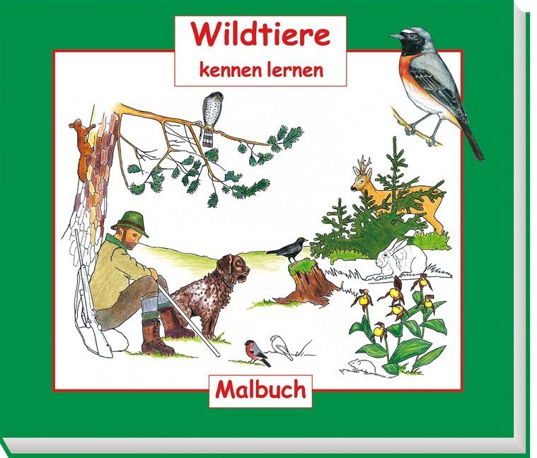 Cover: 9783852080420 | Wildtiere kennen lernen, Malbuch | Hubert Zeiler | Broschüre | 2008