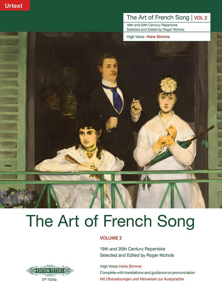 Cover: 9790577081625 | The Art of French Song (High Voice) | Alfred Music | Taschenbuch