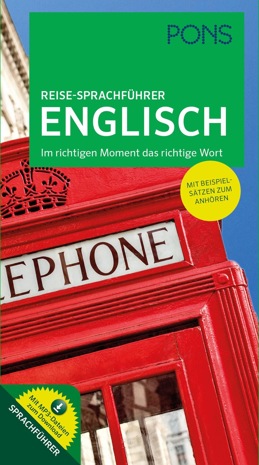 Cover: 9783125186668 | PONS Reise-Sprachführer Englisch | Taschenbuch | PONS-Wörterbücher