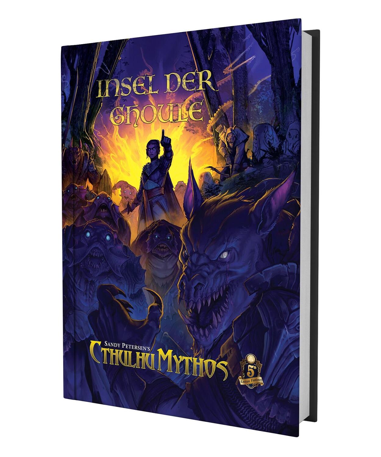 Cover: 9783963315176 | Cthulhu Mythos 5E - Insel der Ghoule Kampagnenband | Petersen (u. a.)