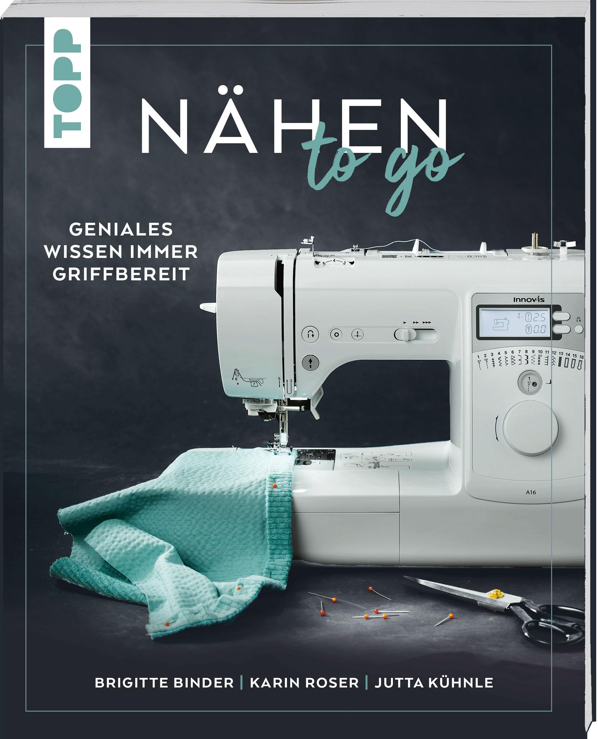 Cover: 9783735871725 | Nähen to go | Geniales Wissen immer griffbereit | Binder (u. a.)