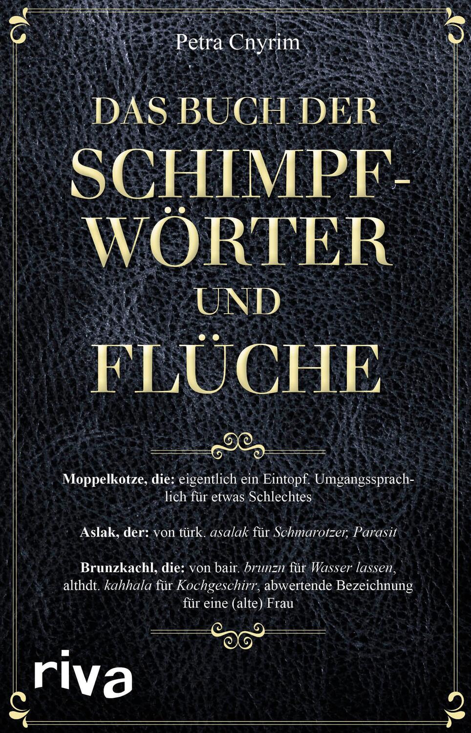Cover: 9783742316165 | Das Buch der Schimpfwörter und Flüche | Petra Cnyrim | Taschenbuch