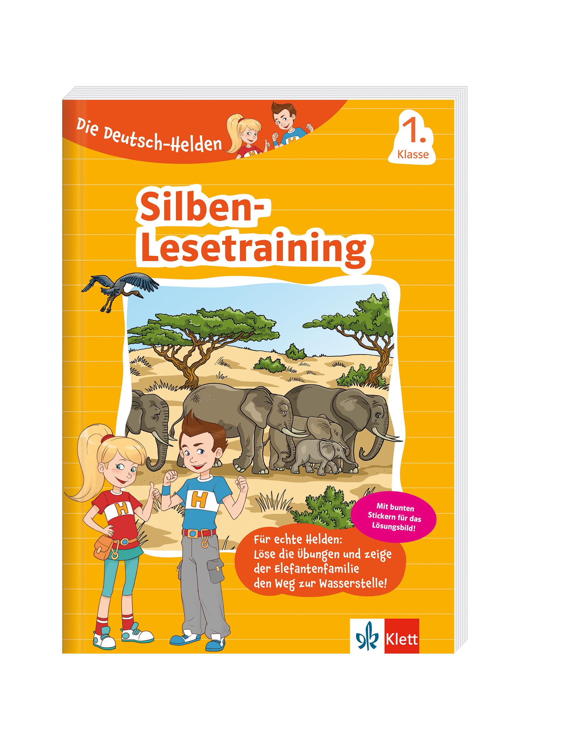 Bild: 9783129496442 | Die Deutsch-Helden: Silben-Lesetraining 1. Klasse | Glasschröder