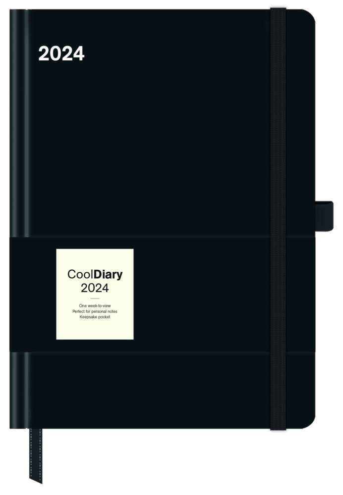 Cover: 4002725987617 | Black 2024 - Diary - Buchkalender - Taschenkalender - 16x22 | Verlage