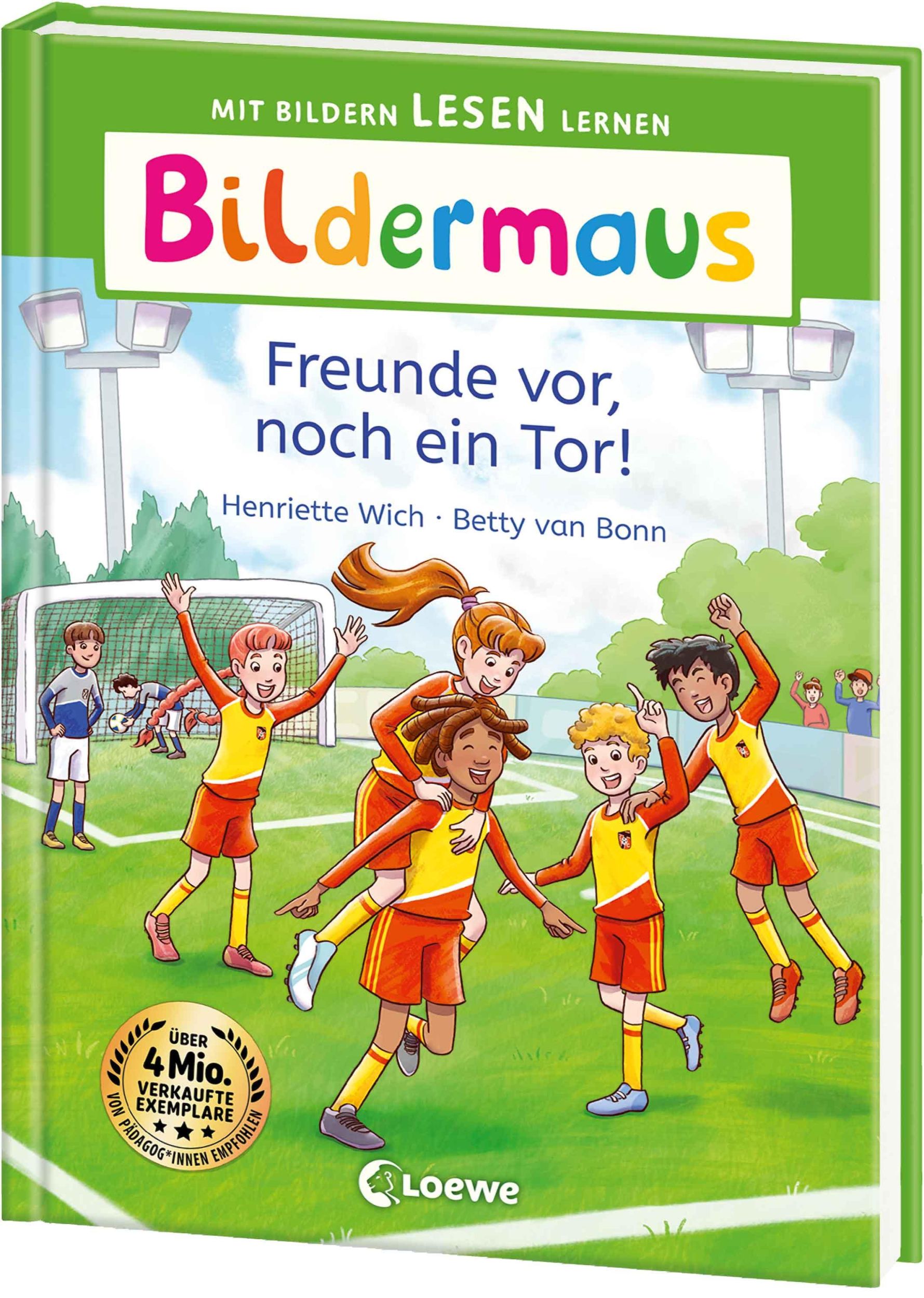 Cover: 9783743218246 | Bildermaus - Freunde vor, noch ein Tor! | Henriette Wich | Buch | 2025