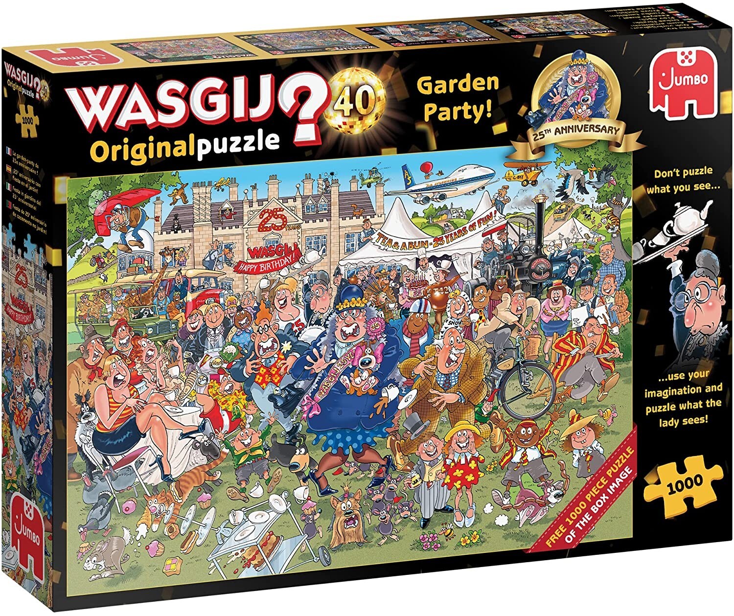 Cover: 8710126250198 | Wasgij Original 40 - Gartenfest | Spiel | 25019 | Deutsch | 2023
