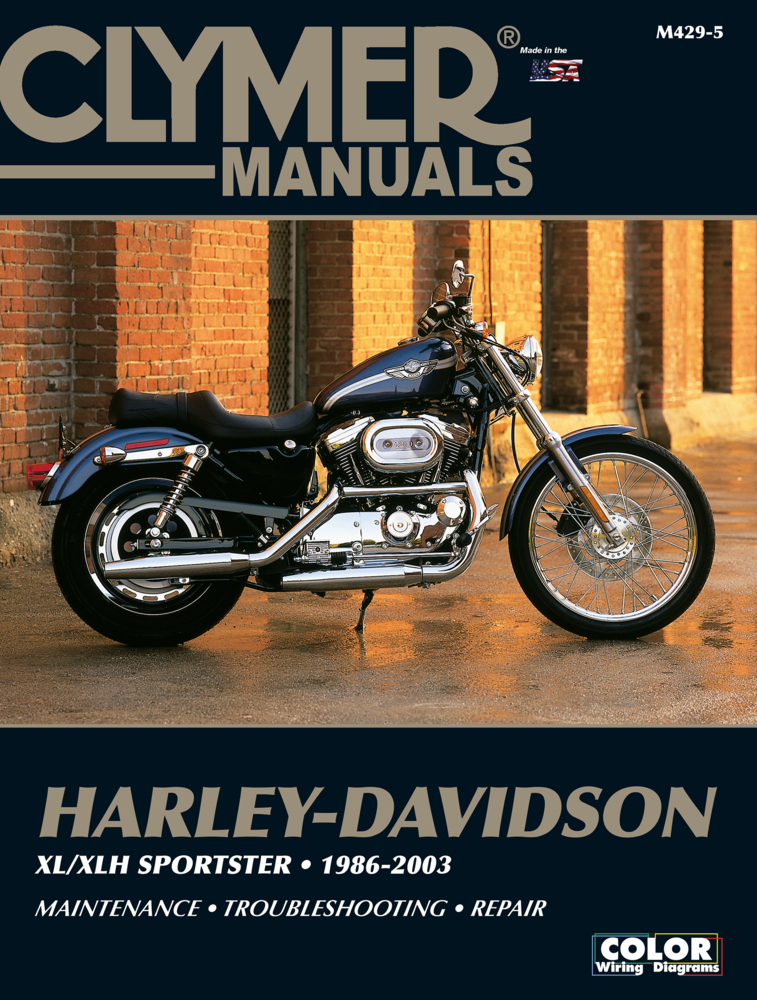 Cover: 9781599691497 | Harley-Davidson Sportster Motorcycle (1986-2003) Service Repair Manual