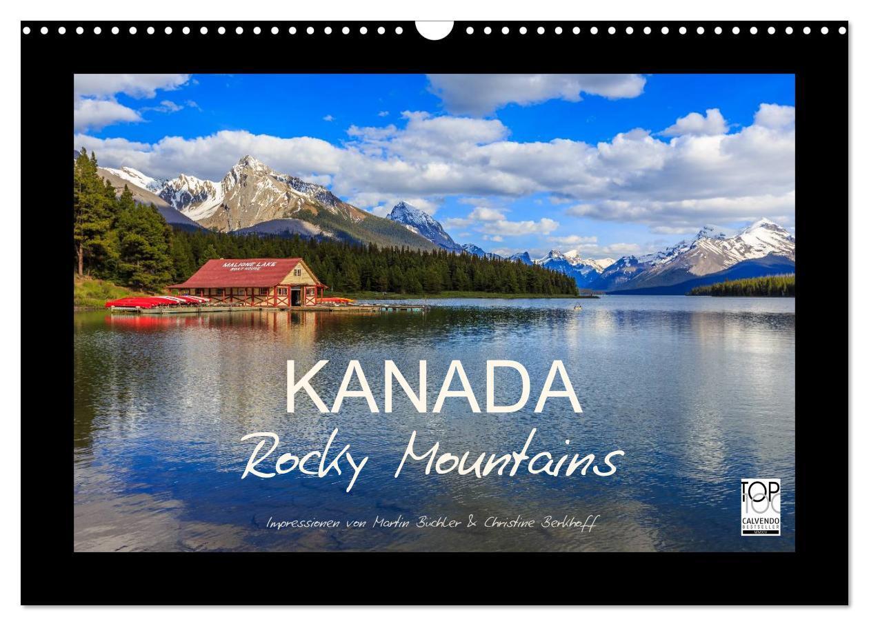 Cover: 9783675961609 | KANADA - Rocky Mountains (Wandkalender 2024 DIN A3 quer), CALVENDO...