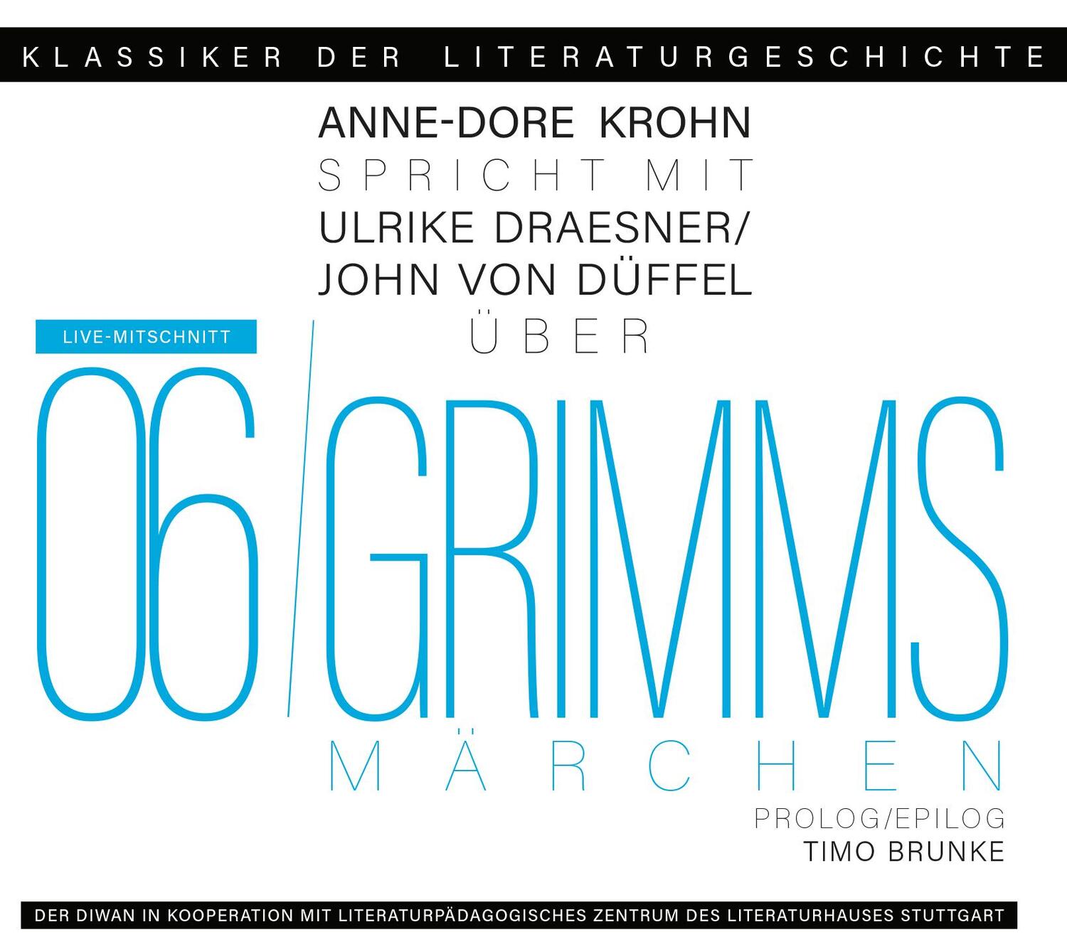 Cover: 9783949840166 | Ein Gespräch über Grimms Märchen | Klassiker der Literaturgeschichte