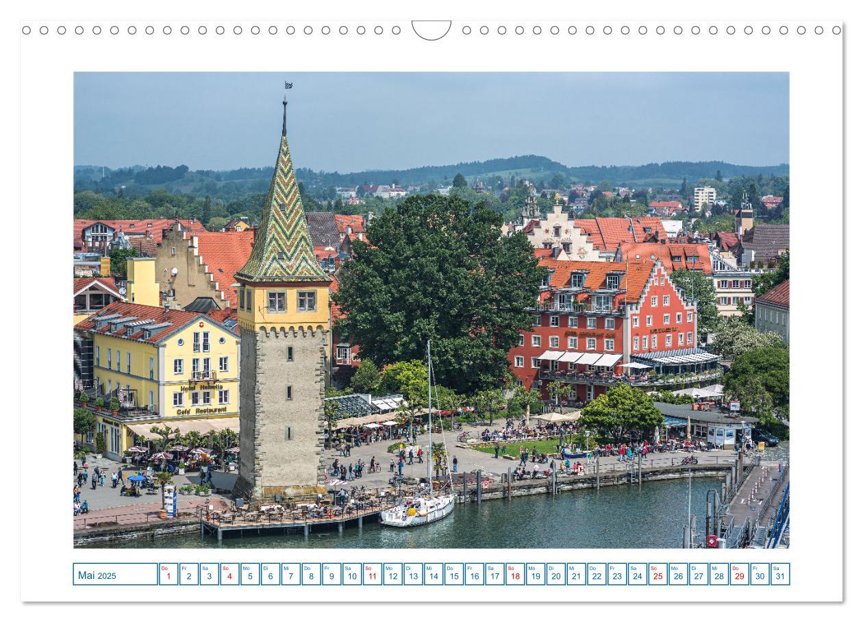 Bild: 9783457144169 | Insel Lindau - Bayerische Perle im Bodensee (Wandkalender 2025 DIN...