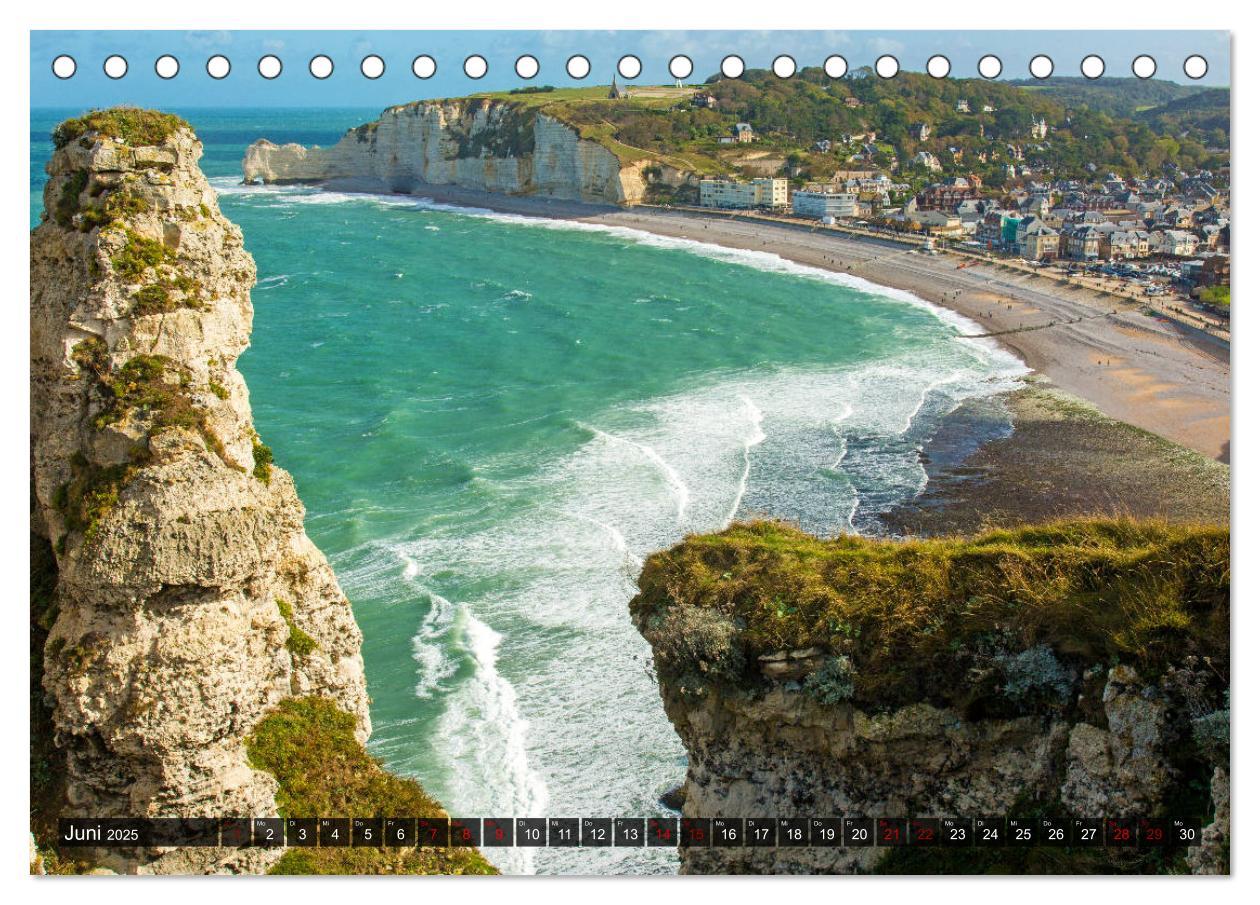 Bild: 9783435170753 | Blickpunkte der Normandie (Tischkalender 2025 DIN A5 quer),...