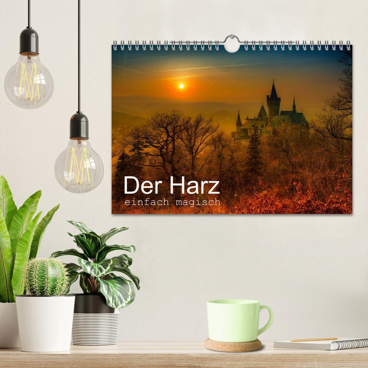 Bild: 9783435538850 | Der Harz einfach magisch (Wandkalender 2025 DIN A4 quer), CALVENDO...