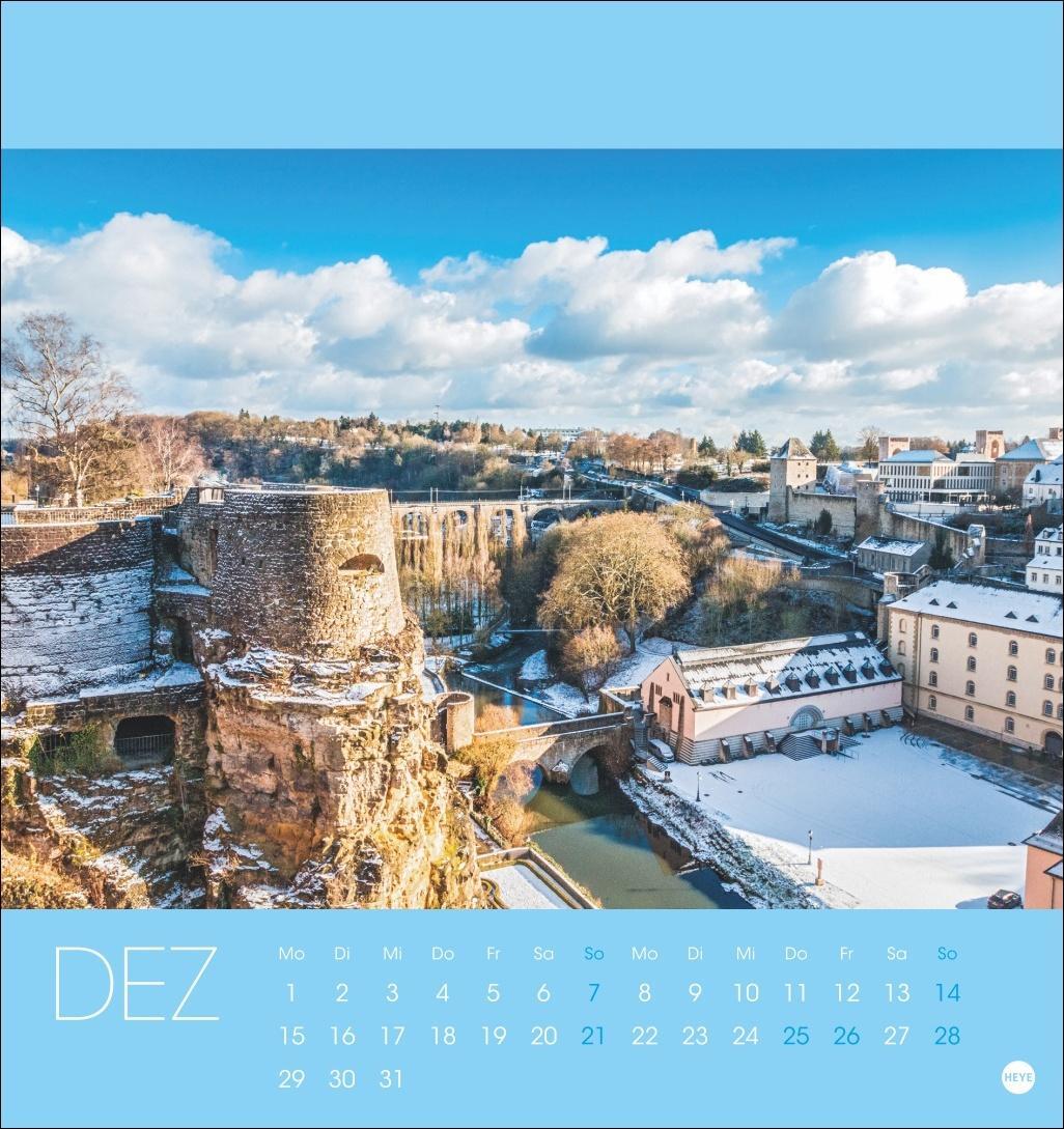 Bild: 9783756408696 | Luxemburg Postkartenkalender 2025 | Kalender | Postkartenkalender Heye