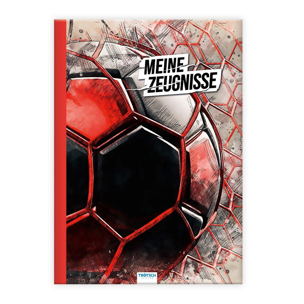 Cover: 4251901508218 | Trötsch Zeugnismappe A4 wattiert Fußball | Trötsch Verlag GmbH &amp; Co.KG