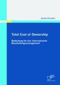 Cover: 9783836687928 | Total Cost of Ownership: Bedeutung für das internationale...