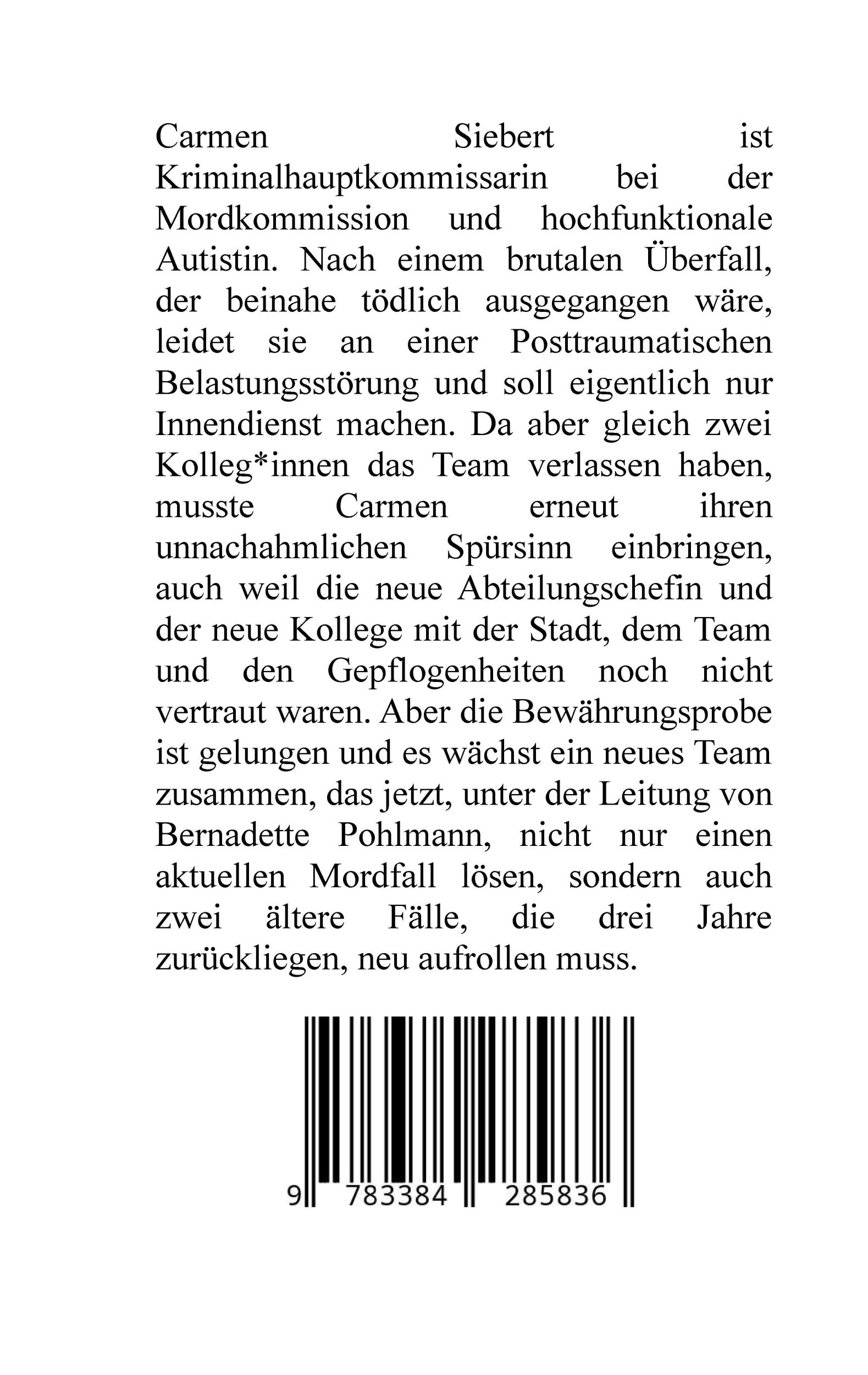 Rückseite: 9783384285836 | Stirb, denn Du hast mich getötet - hochfunktionaler Autismus,...