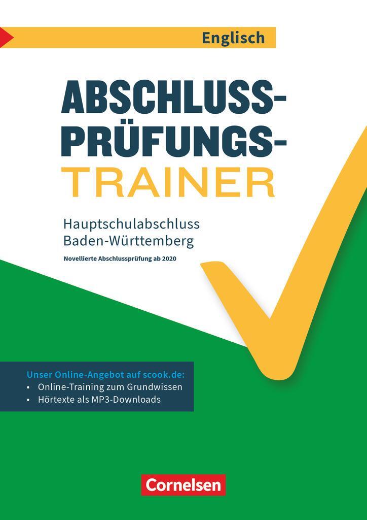 Cover: 9783060358694 | Abschlussprüfungstrainer Englisch 9. Schuljahr - Baden-Württemberg...
